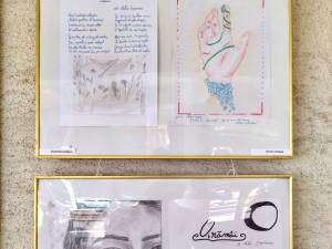 Expoziție de grafică și pictură dedicată poetului Mihai Eminescu, realizată de elevii Colegiului „Alexandru cel Bun”