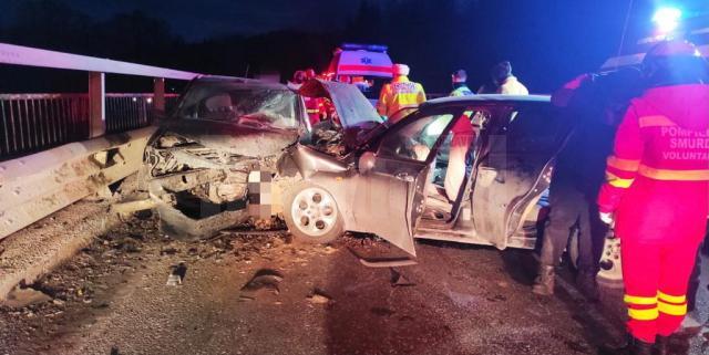 Accident rutier între două autoturisme pe raza localității Vama