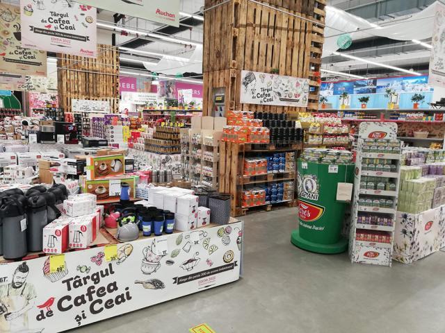 Târgul de Cafea și Ceai Auchan, la cea de-a X-a ediție, cu peste 300 de articole