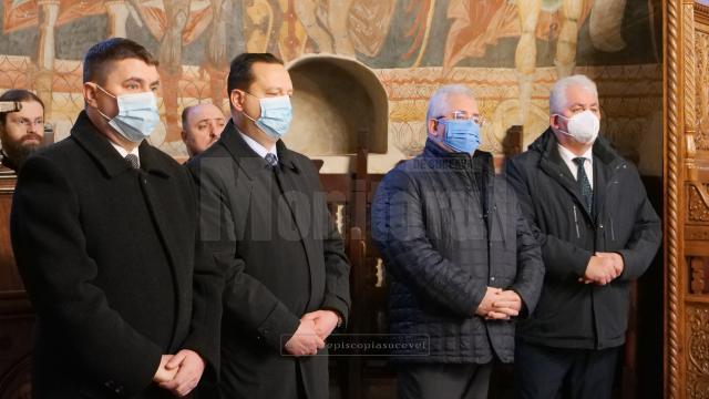 Participanții ședinței anuale a Adunării Eparhiale a Arhiepiscopiei Sucevei și Rădăuților din ianuarie 2022 3