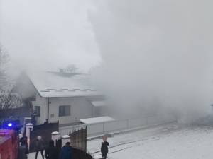 Incendiu de proporții aseară, la Gălănești
