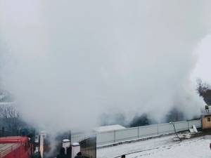 Incendiu de proporții aseară, la Gălănești