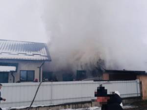 Incendiu de proporții aseară, la Gălănești