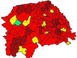 Rata de infectare în municipiul Suceava a crescut la 16,87 cazuri de Covid la mia de locuitori