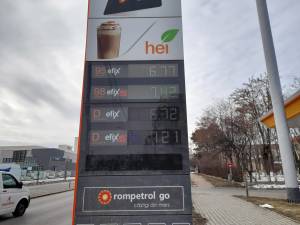 Preţurile la benzină şi motorină la Rompetrol