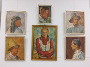 Expoziție de pictură semnată de Petre Abrudan, pictor reprezentativ pentru arta românească din Transilvania, la Muzeul de Istorie