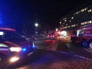 Incendiu la Spitalul Județean Suceava