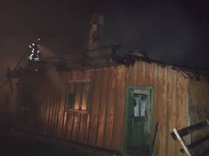 Partestii de Jos incendiu