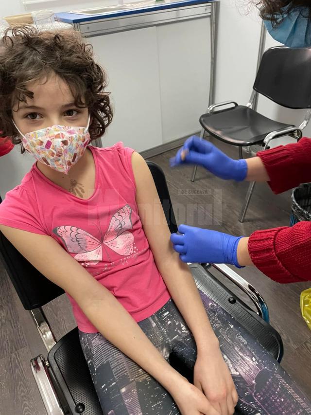 Bianca s-a vaccinat anticovid sursa foto Ro Vaccinare