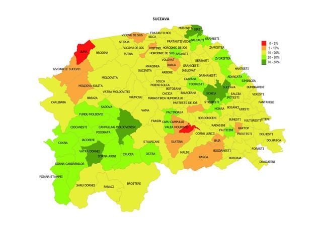 Rata de vaccinare în judeţ