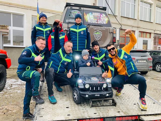 Un service de mașini offroad din Suceava a transformat o mașinuță pentru un copil, după un clip viral pe Tik-Tok