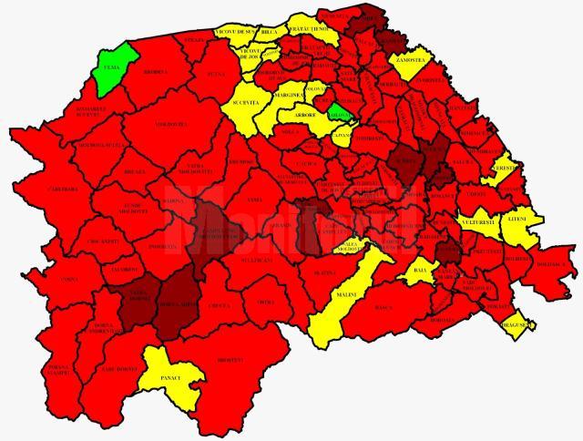 Incidența cazurilor