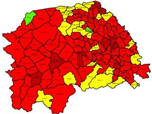 Rata de infectare în municipiul Suceava a scăzut la 14,62 la mie