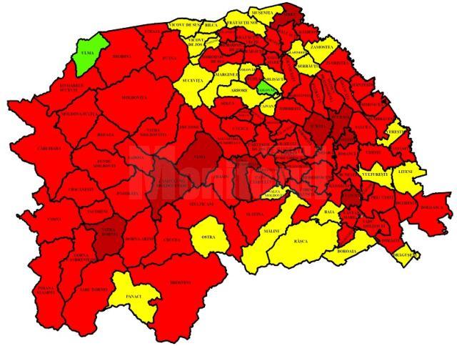 Două localități din județul Suceava nu mai au bolnavi de coronavirus