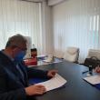 Primarul Ion Lungu a semnat contractul pentru realizarea documentației parcului fotovoltaic cu reprezentanții  firmei SC 2 GMG Construct SRL Cluj Napoca 2