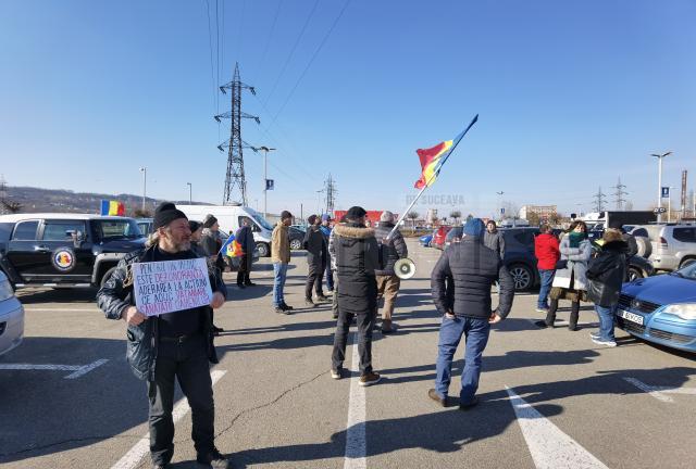 Convoiul libertăţii, varianta românească, a ajuns luni și la Suceava