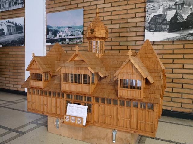 Arhitectură tradițională din Bucovina, în două expoziții complementare cu miniaturi construite din lemn și soluții de promovare