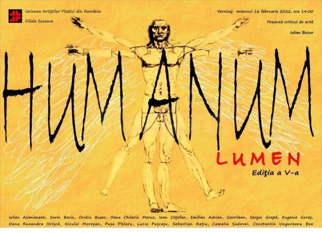 Expoziția „Humanum Lumen”, ediția a V-a, la Galeria de Artă „Ion Irimescu” Suceava
