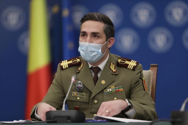 Șeful campaniei de vaccinare anti-Covid, col. Valeriu Gheorghiță Foto gov.ro
