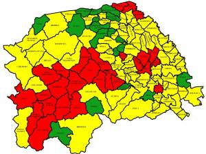 În municipiul Suceava mai sunt 204 de bolnavi covid, iar rata de infectare a scăzut la 5,98 la mie