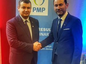 Marian Andronache și noul lider al PMP, Eugen Tomac