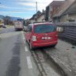 Accident între o autoutilitară și un autoturism, la Câmpulung