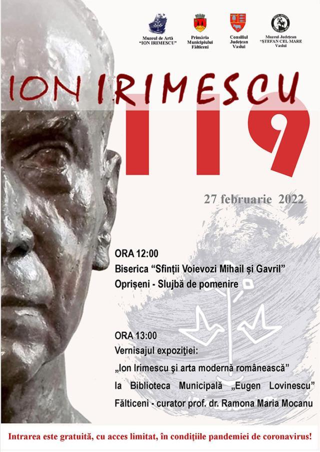 Sculptorul Ion Irimescu, omagiat la 119 ani de la naștere