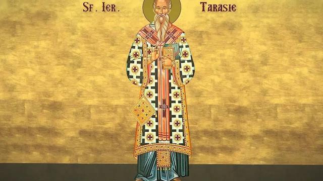 Sf. Ier. Tarasie, Patriarhul Constantinopolului