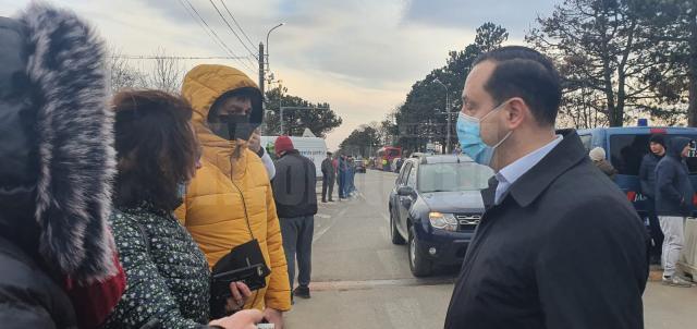 Prefectul Alexandru Moldovan a fost vineri în zona PCTF Siret