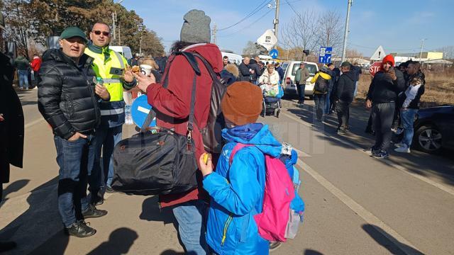 Fugari din calea războiului