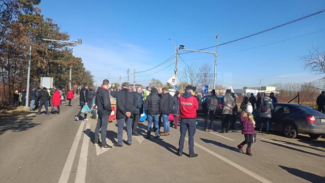 Fugari din calea războiului