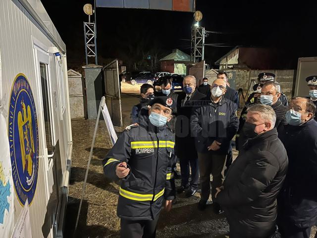 Premierul Nicolae Ciucă a verificat locația în care va fi amplasată prima tabără de refugiați din județ