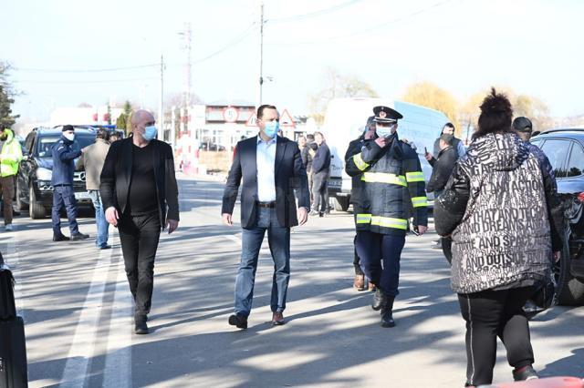 Prefectul Alexandru Moldovan a fost vineri în zona PCTF Siret