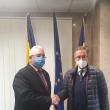 Primarul Sucevei, Ion Lungu, alături de ambasadorul Marii Britanii și Irlandei de Nord la București, Excelența Sa Andrew Noble