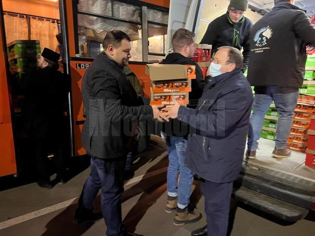 Flutur a ajutat la transferul către Ucraina a unei cantități importate de alimente și alte produse