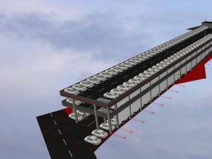 Proiectul de amenajare a parcarii supraterane de pe strada Stefan Tomsa