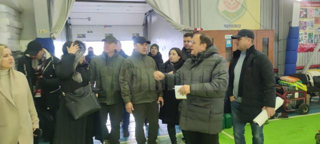 Gheorghe Flutur a verificat stocurile de ajutoare din Ucraina