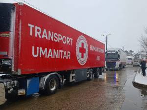 Un convoi de 11 tiruri cu ajutoare de la Crucea Roșie au ajuns în Ucraina