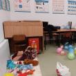 Loc de joacă amenajat pentru copiii ucraineni care sunt cazați la Liceul Tehnologic Lațcu Vodă din Siret