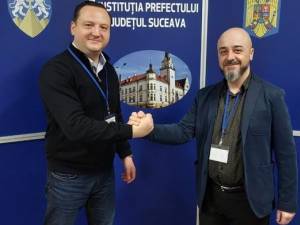 Prefectul de Suceava și noul director al Direcției pentru Cultură