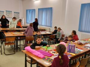 Locul de joacă amenajat la Siret pentru copiii refugiați din Ucraina