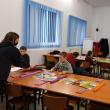 Loc de joacă amenajat pentru copiii ucraineni care sunt cazați la Liceul Tehnologic „Lațcu Vodă” din Siret