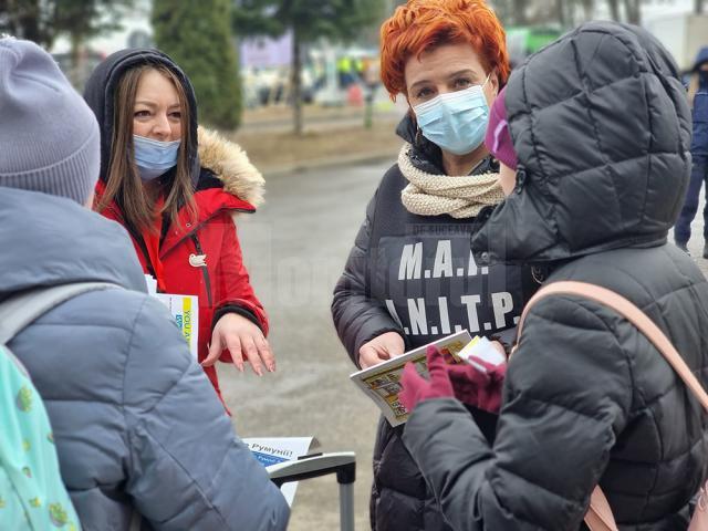 Polițiștii au demarat o campanie de prevenire a traficului de carne vie cu femeile ucrainence