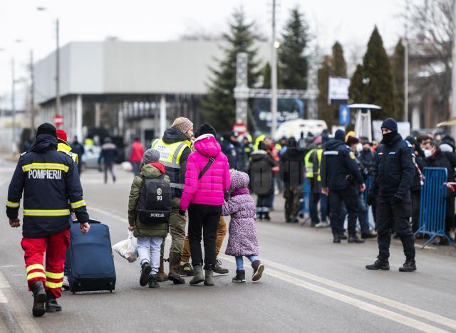 Refugiații din Ucraina vor avea o platformă cu toate informațiile necesare la intrarea în România. Foto Ștefan Macedon Gheorgiță