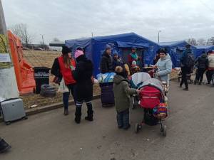 Peste 8.200 de persoane plecate din Ucraina au trecut prin taberele de refugiați din județ