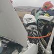 Accident grav, cu un șofer încarcerat, la ieșirea din Fălticeni spre Preutești