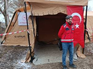 Voluntari din Turcia, veniți să asigure servicii medicale refugiaților din Vama Siret