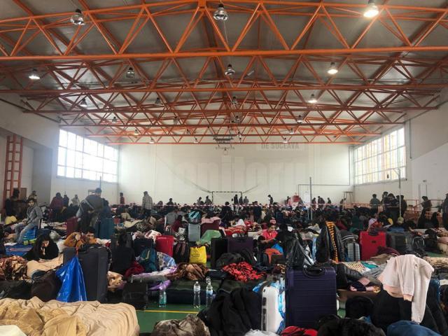 Peste 5.300 de locuri de cazare pentru refugiați oferite de biserici, primării, firme și persoane fizice sunt disponibile Foto Ema Motrescu