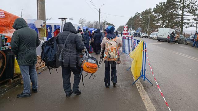 Fluxul de refugiați din Ucraina a scăzut cu 12,7 la sută