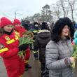 Refugiatele din Ucraina, întâmpinate cu flori, la Vama Siret, de 8 Martie